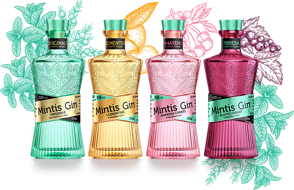 The fresh new Italian gin with Pancalieri mint